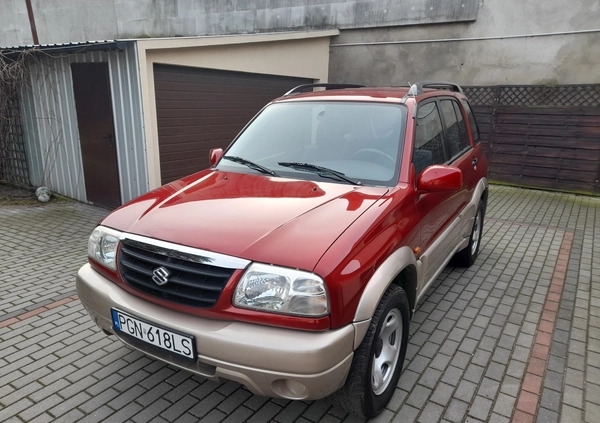 Suzuki Grand Vitara cena 21900 przebieg: 174225, rok produkcji 2003 z Kłecko małe 379